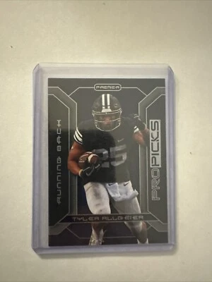 2022 Pro Picks Premier PP-24 Tyler Allgeier BYU Cougars Card - Image 1 of 2