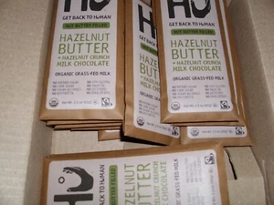 Hu Kitchen Organic MILK Chocolate Hazelnut Butter Bar 2.1 Oz (Pack Of 6) - Picture 1 of 1