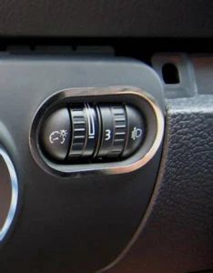 Telaio cromato D VW Scirocco 3 per regolatore di luminosità - acciaio inox lucido 1 pz - Foto 1 di 3