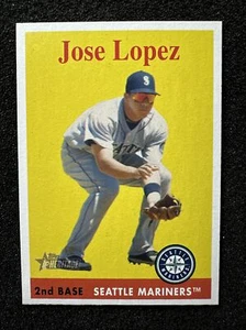 JOSE LOPEZ #29 2007 Topps Heritage QTY Seattle Mariners - Picture 1 of 2