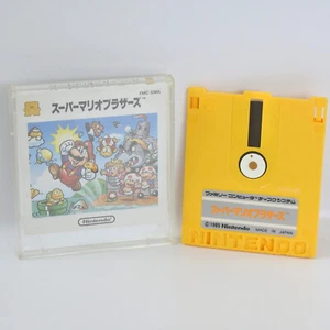 Famicom Disk SUPER MARIO BROS 1 No Instruction Nintendo 2519 dk - Picture 1 of 4