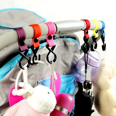 BabyKids Stroller Pram Hook Hanger Clip Pushchair Bag Carrier  • 4.99$