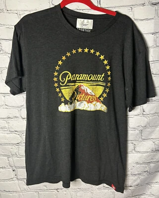 Paramount Pictures Hollywood Exclusive T-Shirt Size L Sportige Apparel Dark Grey - Image 1 of 4