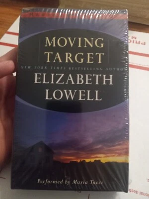 Moving Target by Elizabeth Lowell (2001, Audio Cassette, Abridged edition) - Image 1 of 4