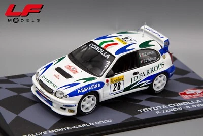 1:43 Toyota Corolla WRC Rallye Monte-Carlo 2000 - Rallye Monte-Carlo Collection - Immagine 1 di 3