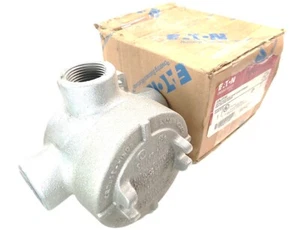 Eaton  EAJT36  Crouse-Hinds Outlet Box w/ 3-3/16"  NEW IN BOX - Picture 1 of 8