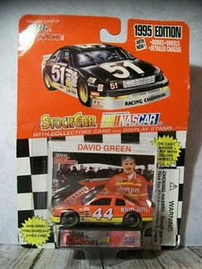 Racing Champions Stock Car, Espositore, Carta da Collezione, David Green #44, 1:64 Nuovo con scatola - Foto 1 di 6