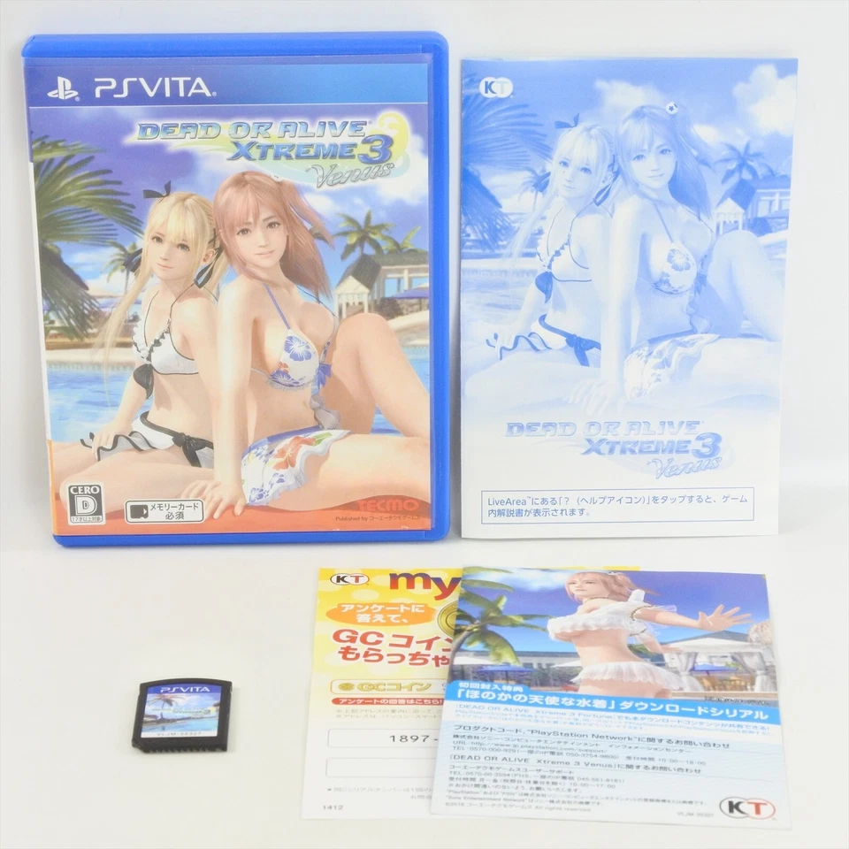 DEAD OR ALIVE XTREME 3 VENUS PS Vita Sony Playstation 2056 pv - Image 1 of 4