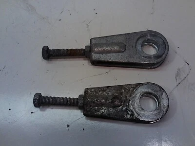 2007 KAWASAKI EX 250 REAR WHEEL CHAIN ADJUSTERS CHAIN ADJUSTER STOCK 250 NINJA - Image 1 of 2