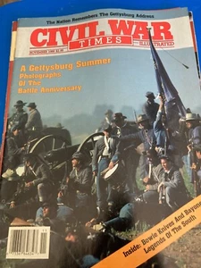 1988 NOVEMBER CIVIL WAR TIMES MAGAZINE - Picture 1 of 2