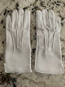 Women's Medium Genuine Leather Dress Gloves, Made With Original Sheep Leather - Picture 1 of 7