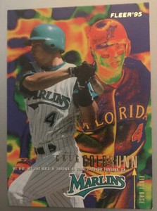 1995 Fleer Baseball Card #330 Greg Colbrunn - Florida Marlins