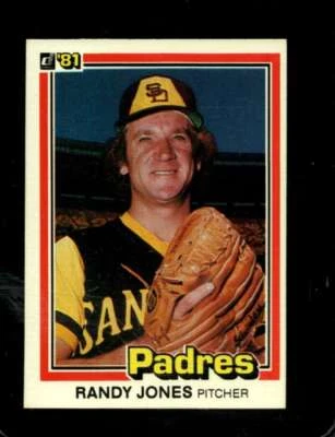 1981 DONRUSS #122 RANDY JONES EXMT PADRES *X81198 - Image 1 of 2