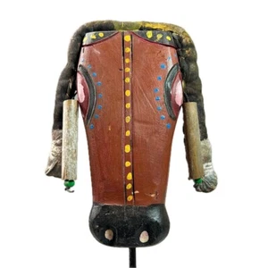 Maschera africana Baule tribù Ram testa maschera arte arredamento casa maschera-1176 - Foto 1 di 24