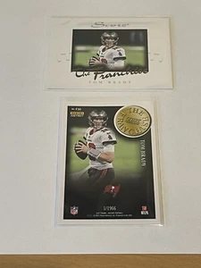 TOM BRADY - 2021 Panini Instant NFL Score The Franchise #F30 - 1/1966 GOAT Buccs - Imagen 1 de 5