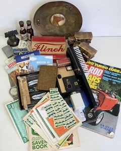 Grandpa's Junk Drawer Lot Miscellaneous Vintage Collectibles - Picture 1 of 10