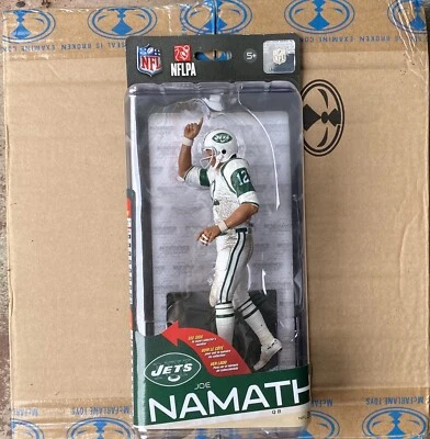 NFL Series 35 Joe Namath McFarlane New York Jets HOF Finger Wave Action Figure - Image 1 of 2