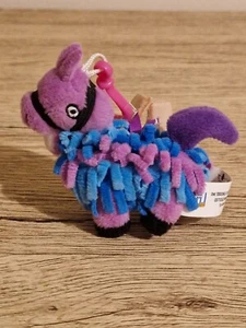 Fortnite Pinata Llama Keyring Plush Pink And Purple Animation Video Game - Picture 1 of 5