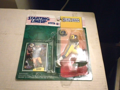BRAND NEW (NOS) 1994 JEROME BETTIS LOS ANGELES RAMS STARTING LINE UP MONMCARD Cover