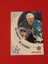 2002-03 Be A Player All-Star Edition He Shoots He Scores Redemption Mark Messier