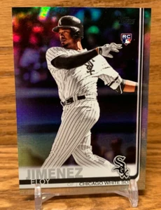 Tarjeta de novato ELOY JIMENEZ Rainbow Foil | 2019 Topps Serie 2 White Sox Rookie SP - Imagen 1 de 2
