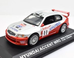 Hyundai Accent WRC Diecast 1:43 Scale Rally Car Model Making Collection - Picture 1 of 3
