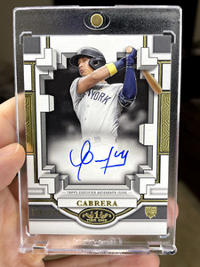 2023 Topps Tier One Auto /249 Oswaldo Cabrera