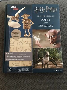 Harry Potter Dobby und BuckBeak Buch und Modell Sets Incredi Builds - Bild 1 von 4