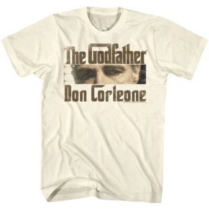 The Godfather Movie Don Vito Corleone Cutting Eyes Men's T Shirt - Picture 1 of 5