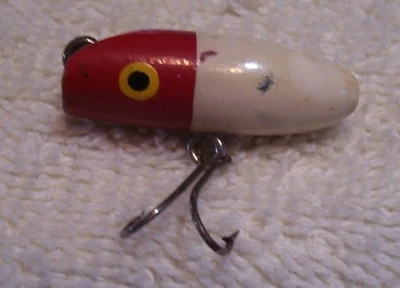 111925 DE COLECCIÓN SOUTH BEND? SEÑUELO CAÑA MOSCA MADERA 1.25" RW Foto 1 de 3