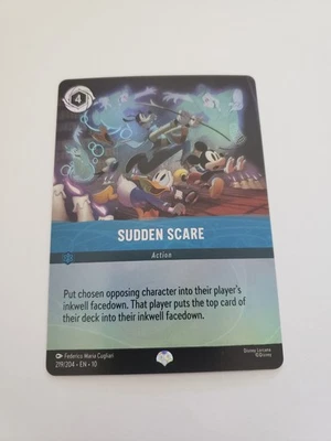 Sudden Scare - Epic - Foil - Whispers in the Well 219/204 - Disney Lorcana - Image 1 of 2