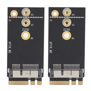2x Adapter For OS X To NGFF Interface Wireless Network Card BCM94360CS2 BCM94 FY - Afbeelding 1 van 18