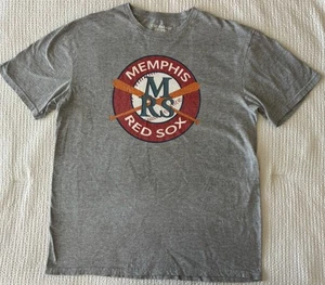 Memphis Medias Rojas Para Hombres Grandes Old School Camisas Camiseta Gris Liga Negra Béisbol - Imagen 1 de 6