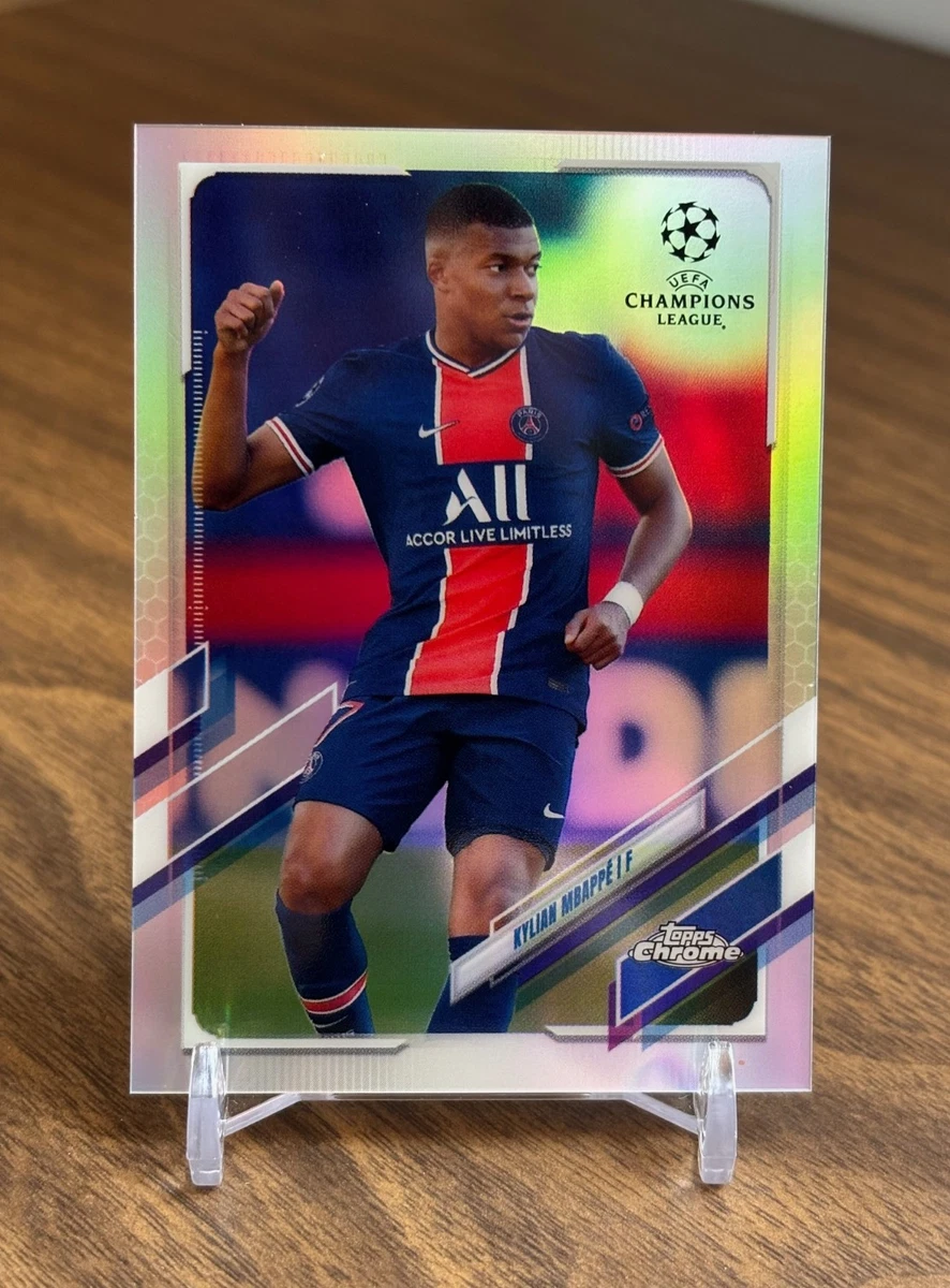 2020-21 Topps Chrome UCL Kylian Mbappé #95 for sale | eBay