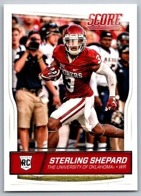 2016 Score Sterling Shepard Oklahoma Sooners #368 - Image 1 of 2