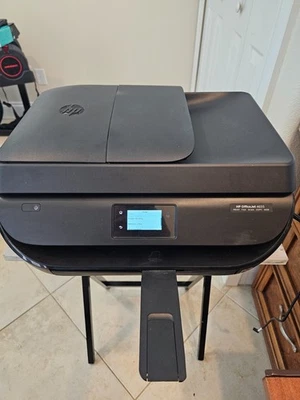 Impresora inalámbrica todo en uno HP OfficeJet 4655 móvil Wifi fax PROBADA con tinta Foto 1 de 4