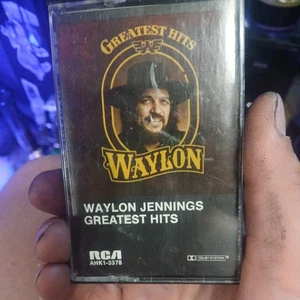 Waylon Jennings Greatest Hits AHK1-3378 RCA 1979 VG+ CS4 - Picture 1 of 2