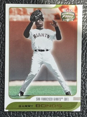 🔥BARRY BONDS 2002 FLEER FOCUS JERSEY EDITION JERSEY NUMBER #'D /25!🔥GIANTS! - Image 1 of 2