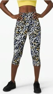 LULULEMON- Fast Free Crop II 19" Metropolis Glow Multi Leggings Workout SZ 4 - Picture 1 of 7