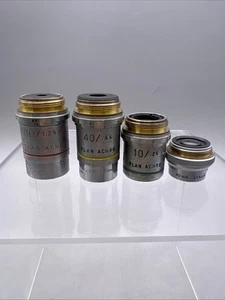 Menge 4 American Optical AO Objektive Objektive I02 - Bild 1 von 12