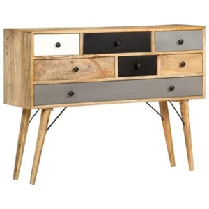 Sideboard Multicolor Solid Mango Wood Medium Sideboard vidaXL - Picture 1 of 11