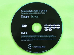 DVD NAVIGATION MERCEDES BENZ AUDIO 50 APS SCHWEIZ FRANCE 2019 A B E M R NTG 2.5 - Bild 1 von 2