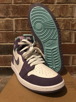 Nuevo 10.5 Nike Air Jordan 1 Zoom Retro CMFT Tropical Twist Púrpura CT0978-150 Hombres Foto 1 de 4