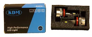 KDM H11B LED Fog Light Bulb, 80W 10000 Lm High/Low Beam Replacement Bulb, 600% - Picture 1 of 1