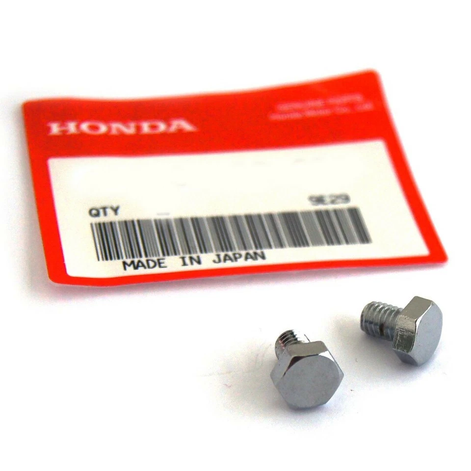 Honda Fork drain side bolt or starter motor Cover frame screw 6x8mm m6x8 oem hex - Image 1 of 1