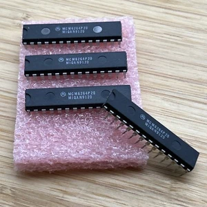 QTY-4 MCM6264P20 Motorola 8Kx8 64k Bit CMOS SRAM DIP-28 Cache Memory chip 4pc - Picture 1 of 5