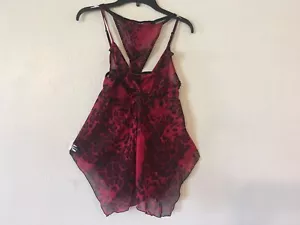 2-teilig - NEU Gr. S - SEDUCTIVE WEAR by CINEMA ETOILE rotes Negligee SEXY Nachthemd - Bild 1 von 8