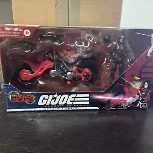 G.I. Joe Classified Baroness with Coil Motorcycle Cobra Island Exclusive MR1 - Picture 1 of 4