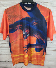 Official Spider-Man Shirt Youth Size XL Silky Short Sleeve Graphic Front & Back