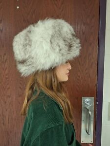 Elaborate Women's Authentic Russian Fox Fur Hat Winter Hat Fur
